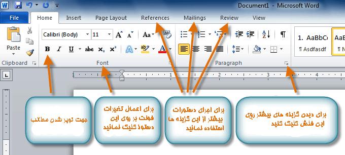 آموزش ورد